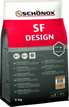 SCHÖNOX SF DESIGN Schonox SF Design flexibele voegmortel zandgrijs zak 5 kg