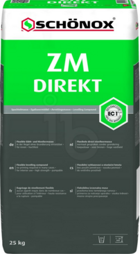SCHÖNOX ZM DIREKT Schonox ZM Direkt flexibel hoogwaardig direct nivelleermiddel zak 25 kg