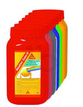 Sika® Sikacim Color S kleurstof poeder zwart fles 0,7 kg