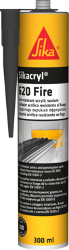 Sika® Sikacryl-620 Fire Sikacryl 620 Fire brandwerende bij brand opschuimende acrylaat afdichtkit wit patroon 300 ml