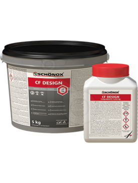 SCHÖNOX CF DESIGN Schonox CF Design epoxyharsvoeg grijs emmer 2,5 kg